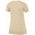 thumbnail image 2 of Nike Women's Pro Allover Mesh SS Top 2.0 (US, Alpha, Small, Regular, Regular, Vegas Gold), 2 of 2
