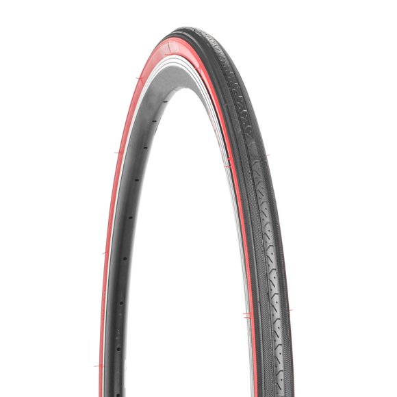 Llanta para bicicleta R27 x1-1/4 negra rojo WANDA CityTrek
