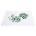thumbnail image 5 of Lienzo sin marco, imagen de hoja tropical, pintura artística de pared para sala de estar, decoración de pared de baño, 5 of 5