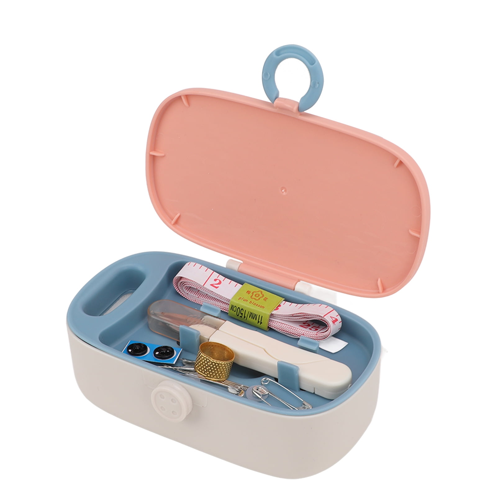 Mini Sewing Kit, Safe Practical Necessary Tools Anti Pinch Sewing Kit