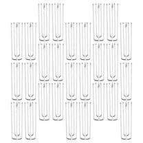 30 Pcs Curtain Hook Hanger Gold Rod Double Sided Tape Hooks