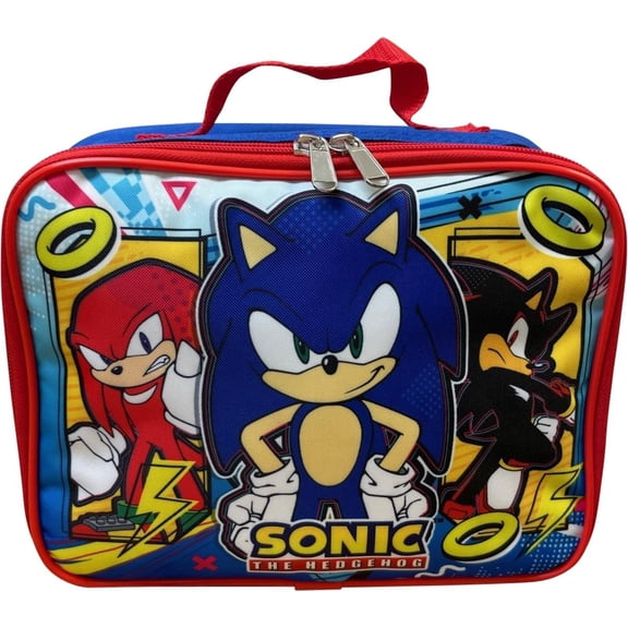 Ruz Sonic The Hedgehog Kid's Licensed Insulated Lunch Box A23210