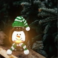 thumbnail image 3 of RKSTN Mini Snowman Lantern With Hat And Scarf A, 3 of 4