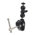 thumbnail image 4 of TAILTOSS 1Set Camera Clamp Mount Black ABS with 360-Degree Rotation Gear Protection 14X9X2CM for Photography Clamps, 4 of 8