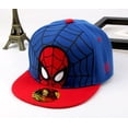 thumbnail image 1 of Gorra de béisbol de dibujos animados para niños y niñas, sombrero de Hip Hop de borde plano, Spiderman, modelo de dibujos animados, gorras de bebé de 2 a 8 años, Marvel, 1 of 4