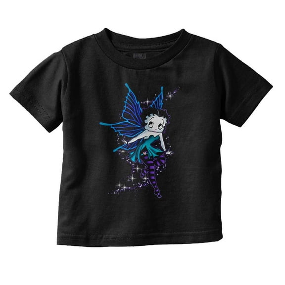 Cute Betty Boop Cartoon Fairy Dust Youth T Shirt Tee Girls Infant Toddler Brisco Brands 6M
