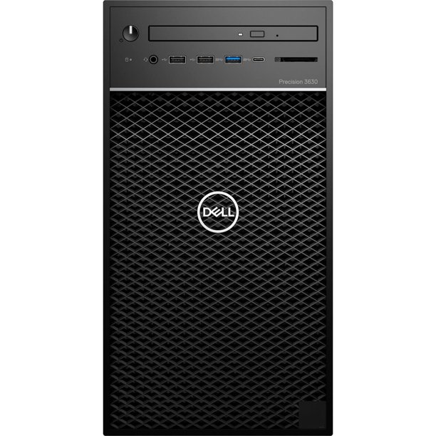 Dell Precision 3630 Desktop, Intel Xeon E-2124G Upto 4.5GHz, 64GB