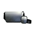 thumbnail image 2 of Michael Kors Men's Cooper Small Ombré Signature Logo Crossbody Bag With Pouch (Black Combo), 2 of 12