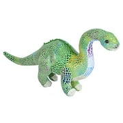 Wild Republic Diplodocus Plush, Dinosaur Stuffed Animal, Plush Toy, Gifts for Kids, Glitter 15"