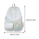 thumbnail image 2 of Mochila láser para mujer bolso de hombro doble de gran capacidad mochila diaria de viaje, 2 of 8