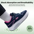 thumbnail image 5 of Artlea Womens Wide Toe Box Walking Shoes Arch Support Sneakers for Plantar Fasciitis Lightweight Orthotic Tennis Shoes for Foot Pain Releaf, US Size 7.5, 5 of 7