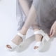 thumbnail image 3 of Sandalias de plataforma de verano estilo romano peep toe tacones altos sandalias de tacón grueso muffin zapatos de mujer, 3 of 6