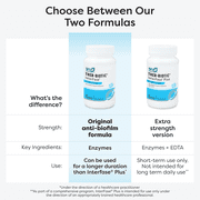 Klaire Labs Interfase - Digestive Enzyme Blend to Support GI Detox & Gut Flora Balance - Dairy-Free (120 Vegetarian Capsules)