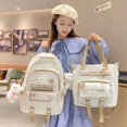 thumbnail image 2 of Kawaii Women Backpack Large Capacity Students School Bag For Teenager Girls Bookbag Laptop Rucksack Cute Female Travel Backpack, 2 of 4
