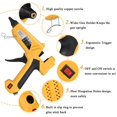 thumbnail image 4 of Pistola de pegamento Ejoyous, pistola de pegamento termofusible de 100 vatios para manualidades de bricolaje, 4 of 8