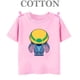 thumbnail image 4 of Camiseta de algodón con estampado de Anime Kawaii Stitch para niños, camisetas de verano para niños, camisetas casuales de manga corta con múltiples dibujos animados para niñas, 4 of 5