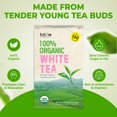 thumbnail image 2 of Fusion Select 100 Organic White Tea Bags, 2 of 7