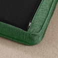 thumbnail image 5 of Elegant Rectangular Elevated Dog Sofa Bed for Large & Oversized Dogs, Modern Linen Fabric Pet Bed, Olive Green, 130lbs Capacity, 5 of 9