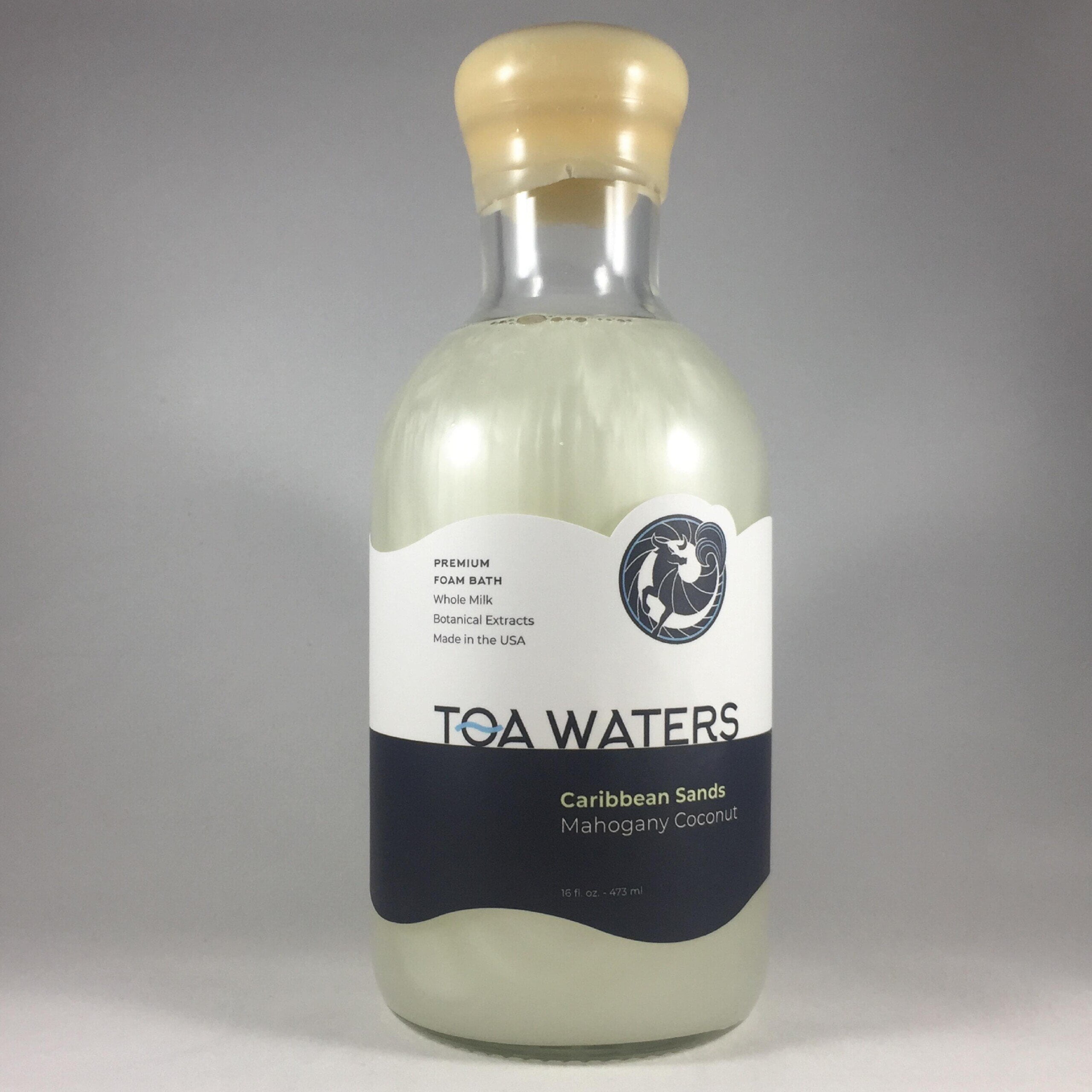 Caribbean Sands Bubble Bath for Men and Women Mahogany Coconut