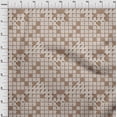 thumbnail image 4 of oneOone Cotton Cambric Light Brown Fabric Striped Line Diy Clothing Quilting Fabric Print Fabric By Yard 56 Inch Wide, 4 of 6