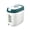 Green, variant on One Touch Sealed Grains Dispenser Durable PP Plastic Kitchen Organizers