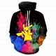 thumbnail image 2 of Niño y niña 3D otoño Pokemon moda dibujos animados sudaderas Hip Hop Streetwear Casual manga larga niño niña 3D impreso sudaderas 140 Gao Jinjia LED, 2 of 2