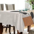 thumbnail image 4 of Yayeee Tablecloths for Rectangular Tables 54 x 54 inch Party Table Cover, Art Plant and Sun, 4 of 6