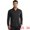Black, variant on DARING DIVA Men's Soft Long Sleeve Button Down Business Formal Dress Shirt S White