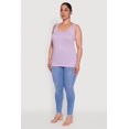thumbnail image 4 of Women's Plus Size Rib Knit Tank Top, 4 of 5