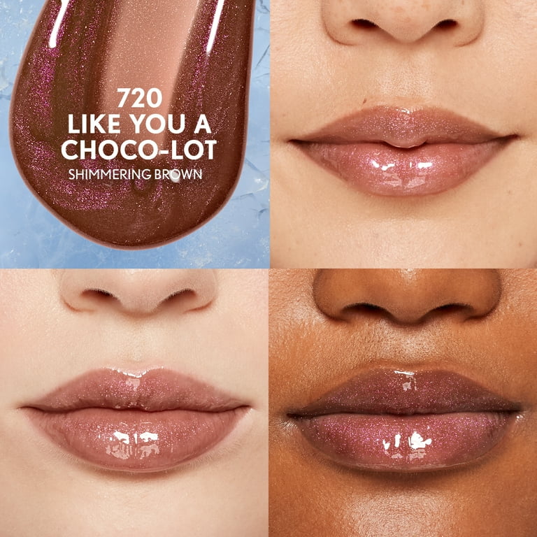 COVERGIRL Clean Fresh Yummy Gloss Plumper, Like You a Choco-lot 720, 0.33 fl oz