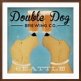 thumbnail image 2 of Art.com Double Dog Brewing Co Seattle Art Print by Ryan Fowler, Brown Frame Wall Art, 29" x 29", 2 of 5