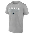 thumbnail image 2 of Men's Heathered Gray Dallas Cowboys Team Fade Out T-Shirt, 2 of 3
