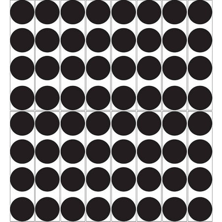 WallPops Matte Black Confetti Dots