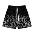 thumbnail image 1 of Pantalones Cortos Atléticos para Hombres Impresión de Verano Playa Fitness Run Casual Sports Mesh Pantalones Cortos de Transpirabilidad, 1 of 2
