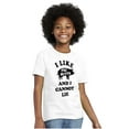 thumbnail image 3 of Like Pig Butts Cannot Lie Bacon Lover Crewneck T Shirts Boy Girl Teen Brisco Brands XS, 3 of 6