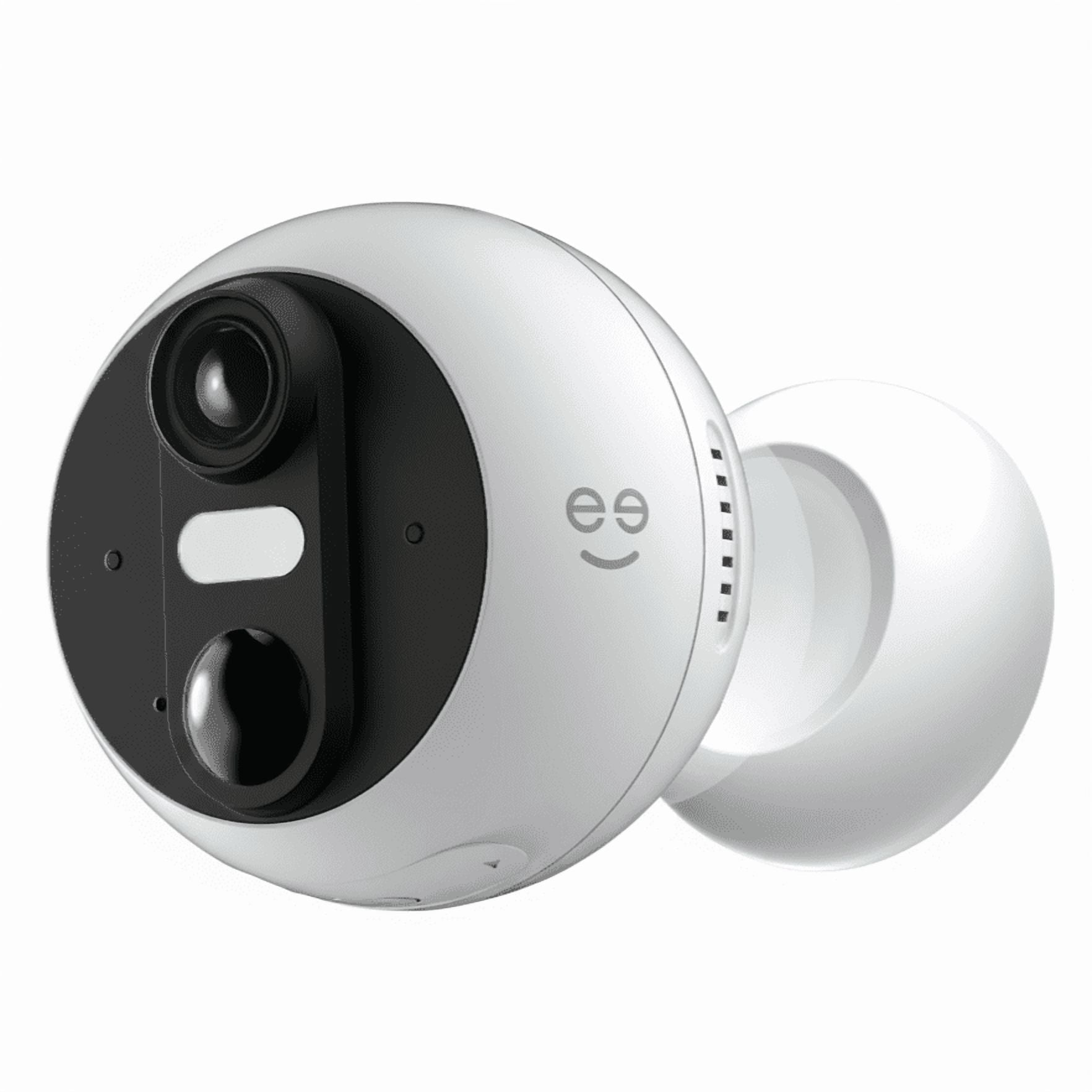 Geeni Perch 3MP Smart Magnetic Battery Outdoor Camera - IP66 2K HD Wireless Outdoor Security Camera, Color Night Vision, LED Spotlight