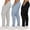 Black, Grey, Dusty Blue, variant on PURE CHAMP Men's Mesh Joggers 3 Pack Sweatpants with Zipper Pockets Lightweight Athletic Pants