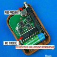 thumbnail image 2 of 433,92 MHz sistema de alarma de control remoto por radio universal transmisor manual puerta de garaje DHL, 2 of 5