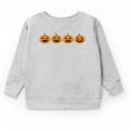 thumbnail image 5 of Four Pumpkins - Toddler Graphic Sweatshirt and Youth Graphic Sweatshirt, 5 of 13