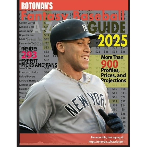 Rotoman's Fantasy Baseball Guide 2025, (Paperback)