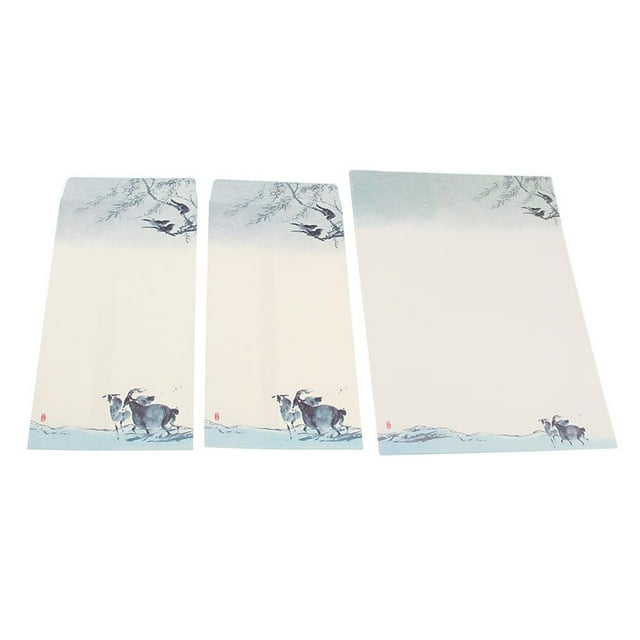 6PCS Paper Invitation Envelopes Blank Stationery Paper Craft 4