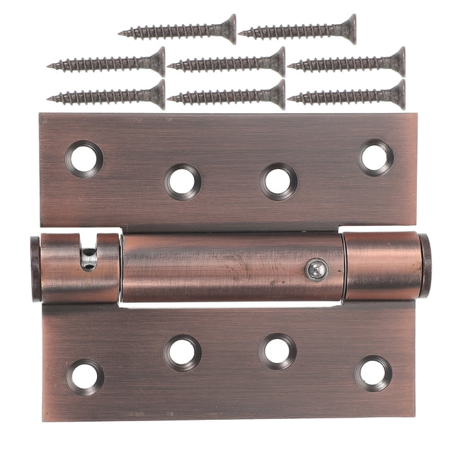Shisuyan Aluminum Hinge Dark Brown 2Pcs 3.9In X 3In