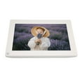 thumbnail image 4 of Electronic Video Picture Frame, White Support Card Playback Motion Sensor HD IPS Screen 110-240V Smart Digital Photo Frame  for Party US Plug, 4 of 7