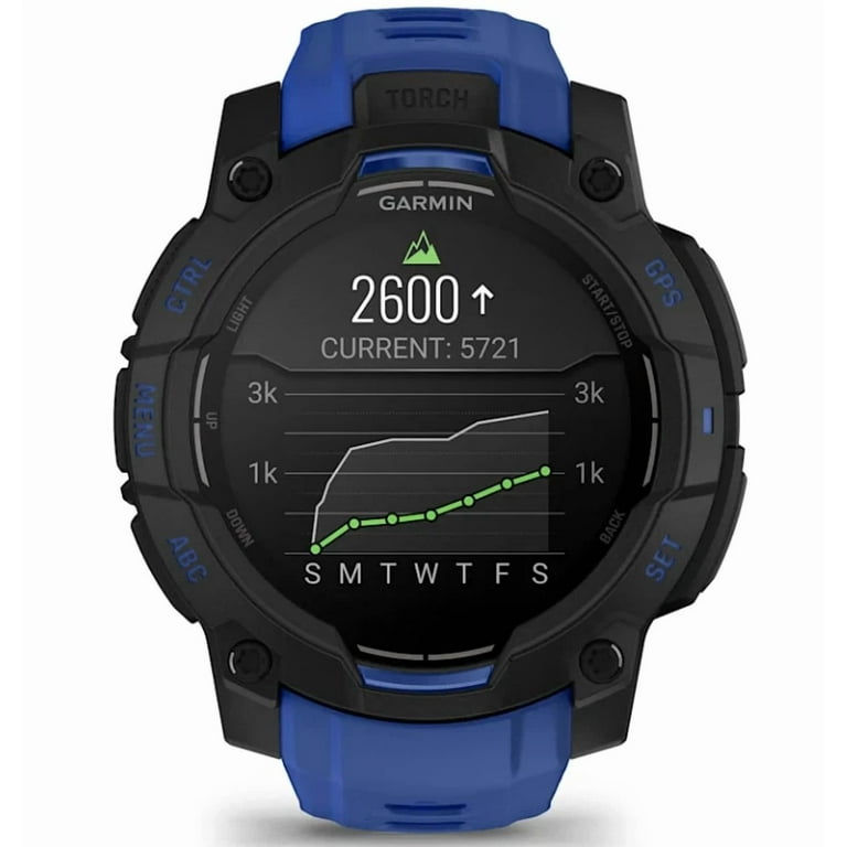 Garmin Instinct 3 Rugged Outdoor GPS Smartwatch – 45mm AMOLED