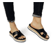 thumbnail image 3 of Sandalia Plataforma media Mujer Flexi Piel 107504 Negro Flexi Piel, 3 of 4