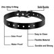 thumbnail image 4 of Collar reflectante para perros, correa ajustable de alta elasticidad, impermeable, a prueba de olores, cinta de nailon con revestimiento resistente., 4 of 5