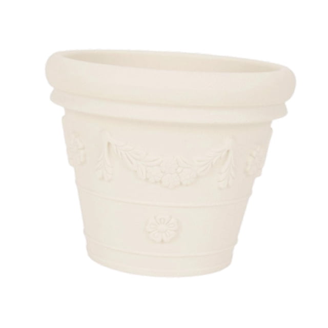 Dickly Flower pot decoration, suitable for all seasons, with ventilation mesh, European S Beige