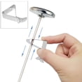 thumbnail image 4 of BUYISI Thermometer Holder Thermometer Clip Holder Kitchen Restaurant Stainless Steel Thermometer 2pcs Kitchen Accessories C, 4 of 5