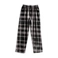 thumbnail image 6 of Fiaer Womens Pajamas Pants Plaid Plus Size Comfort Sleepwear Trousers High Waisted Casual Trendy Pjs Joggers Grey1 XL, 6 of 6