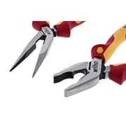 Wiha 32984 6 Piece Insulated Industrial Pliers/Drivers Set